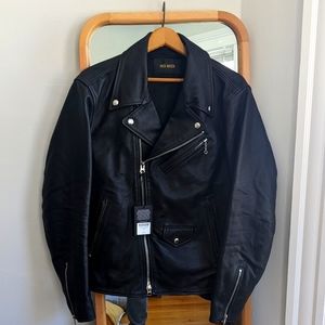 Buck Mason bruiser moto jacket BNWT